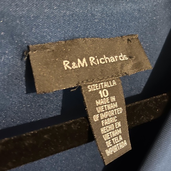 NWT R&M Richards peacock dress 👗 size 10 bnwt short sleeve - Picture 9 of 9